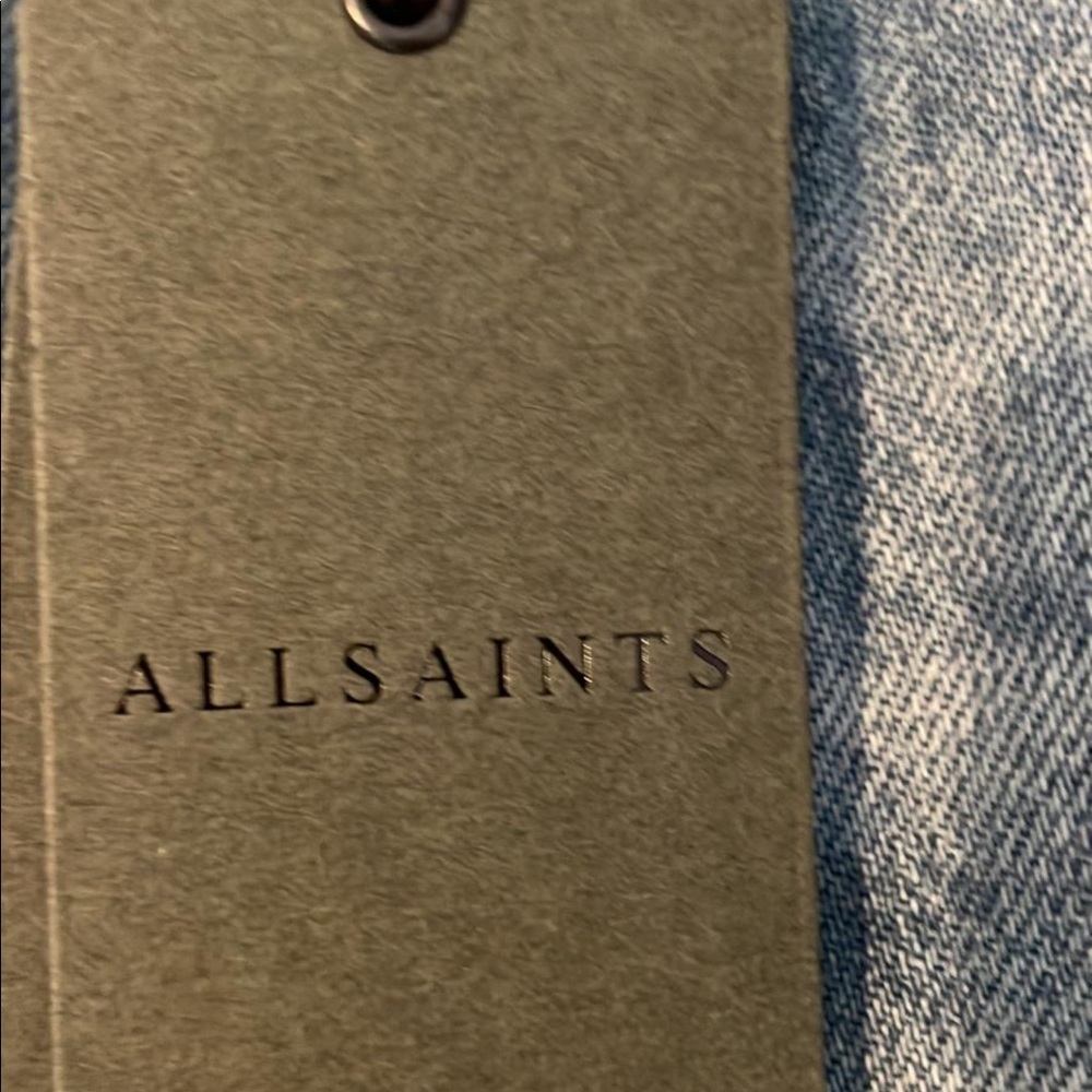 ALLSAINTS | Alfie Denim Skirt Size 0 - Picture 10 of 10